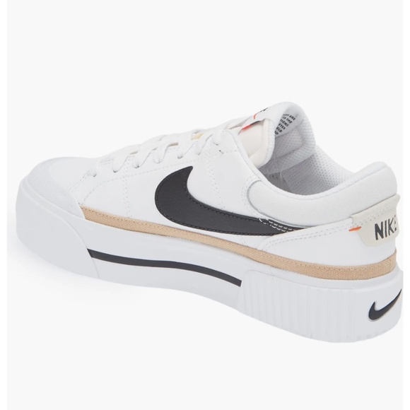 Nike Court Legacy Lift Platform Sneaker Size 7 - Picture 3 of 6
